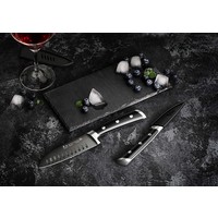 Cangshan 2pc Titanium Coated Santoku Starter Set Noir Black
