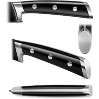 Cangshan 2pc Titanium Coated Santoku Starter Set Noir Black
