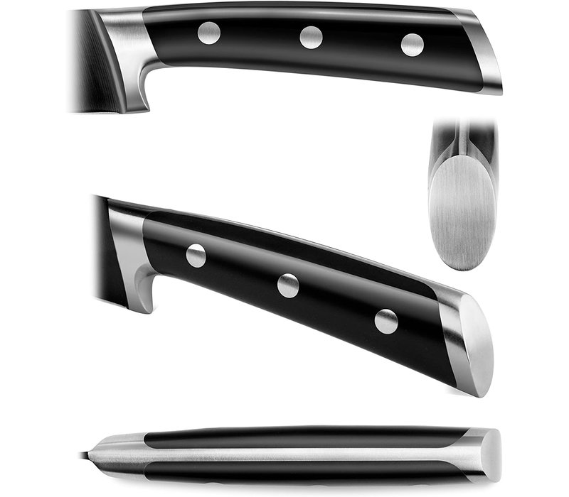Cangshan 2pc Titanium Coated Santoku Starter Set Noir Black