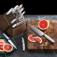 Cangshan, Thomas Keller Signature Collection 17pc Knife Block Set - White