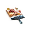 Lynn & Liana Designs Lynn & Liana Designs Large Acacia Cheeseboard -Navy & White Metallic