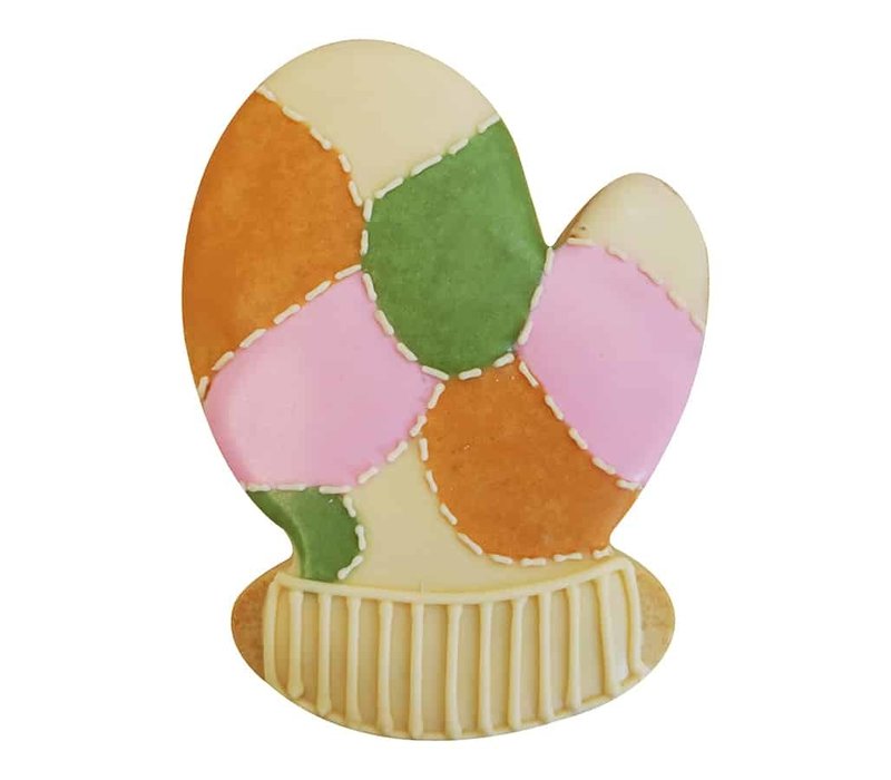 R&M Mitten Cookie Cutter, 3.5" Blue