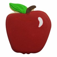 R&M Mini Apple Cookie Cutter 1.5"-Red