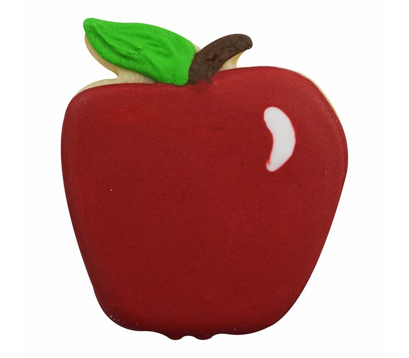 R&M Mini Apple Cookie Cutter 1.5"-Red