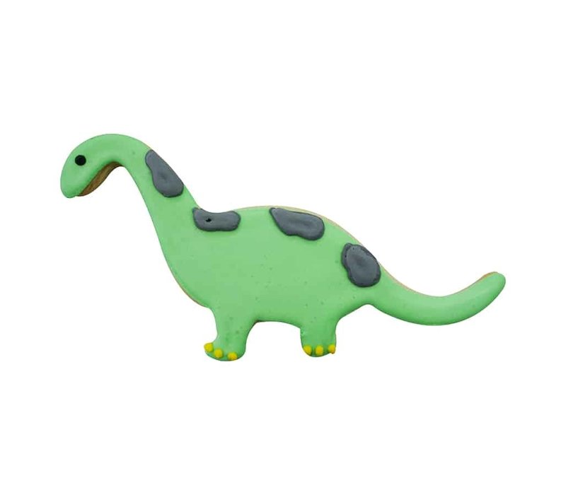 (discontinued) R&M Brontosaurus Cookie Cutter 6" - Purple