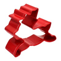 (discontinued) R&M Reindeer Cookie Cutter 3" - Red