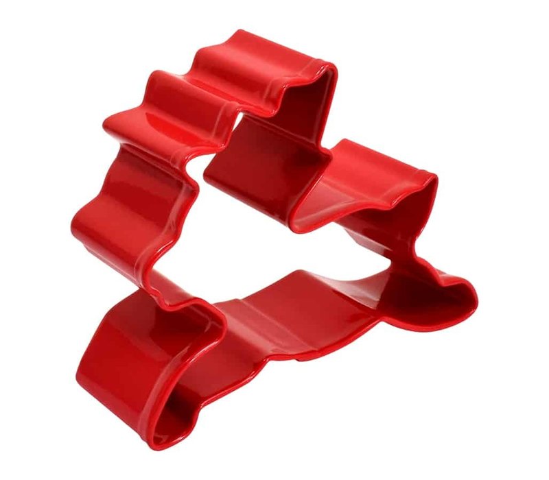 (discontinued) R&M Reindeer Cookie Cutter 3" - Red