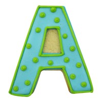 R&M Letter A Cookie Cutter 2.75"