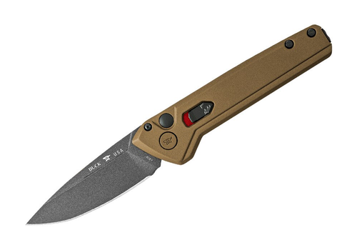 Buck Buck 838 Deploy Auto Bronze, 154CM Steel