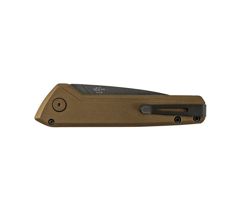 Buck 838 Deploy Auto Bronze, 154CM Steel