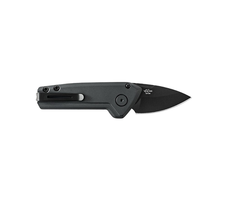 Buck Mini Deploy Automatic- Sniper Grey, 154CM Steel