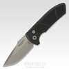 Pro-Tech Knives, LLC Pro-Tech SBR Auto Folder, Black Texture Al Handle, S35VN