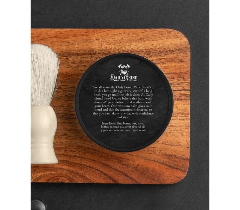 Daily Grind Beard Balm Outlaw Bourbon and Sandalwood