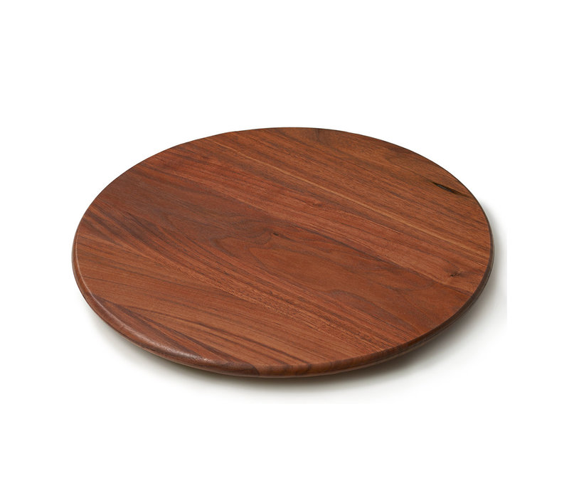 JK. Adams 18" Lazy Susan- Walnut