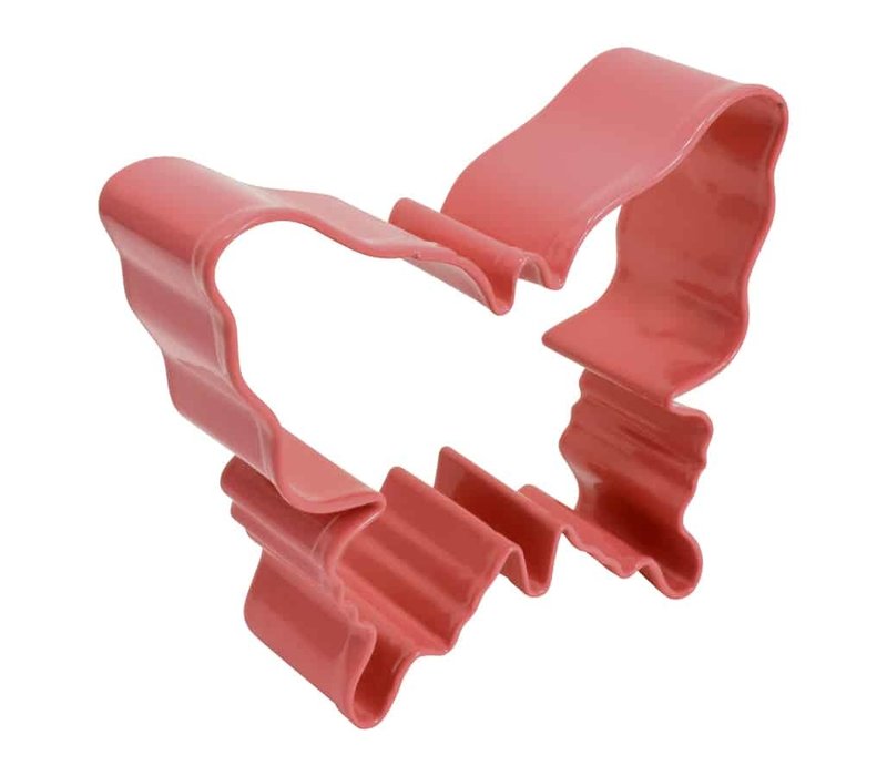 R&M Butterfly Cookie Cutter 3.5"- Pink
