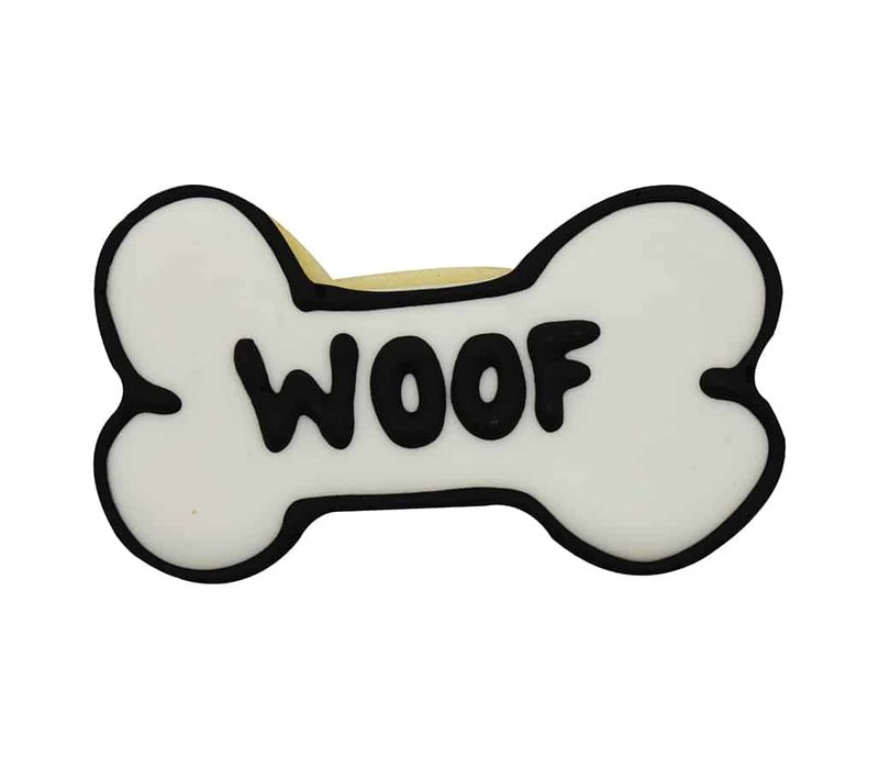 R&M Dog Bone Cookie Cutter 3.5"- White