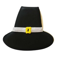 R&M Pilgrim Hat Cookie Cutter 3"