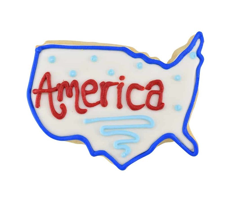 R&M USA Map Cookie Cutter 4.25"