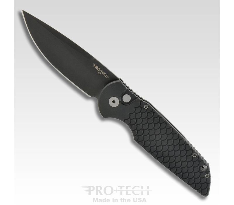 Pro-Tech Tactical Response 3 Automatic- Fish Scale Engraving