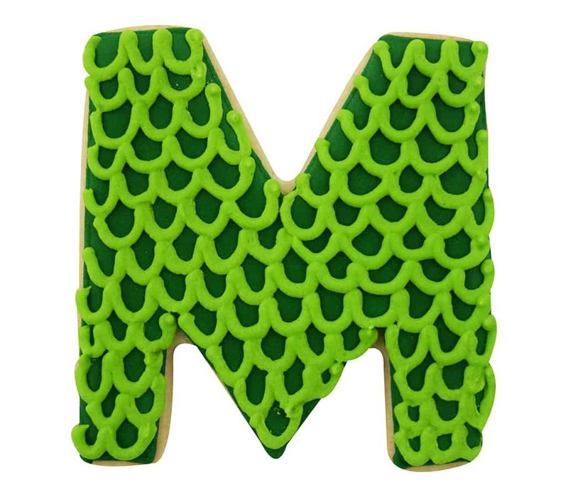 R&M Letter M Cookie Cutter  2.75"