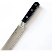 39255--Lamson, MIDNIGHT Forged 8" Bread Knife, Serrated
