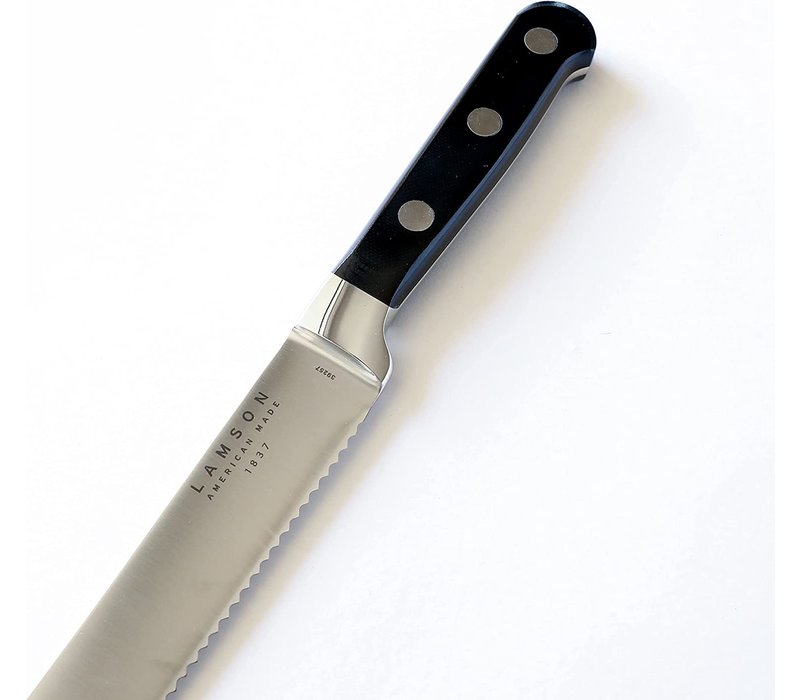 Lamson MIDNIGHT 8" Premier Forged Serrated Bread Knife