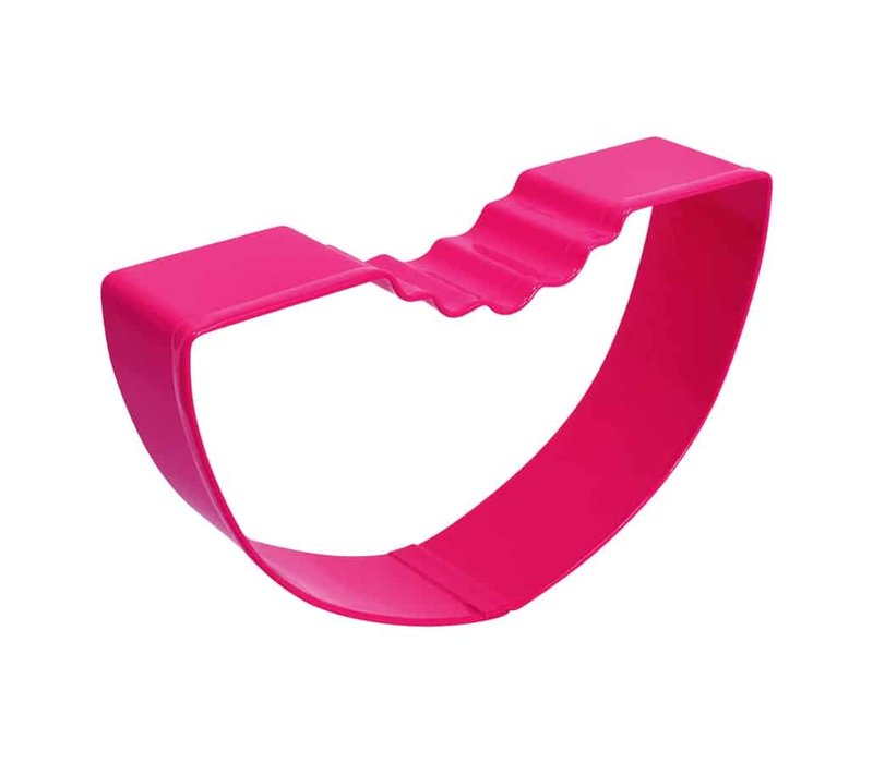 R&M Watermelon Cookie Cutter 4.25" - Fuschia