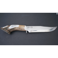 Silver Stag Big Bowie- Crown Handle