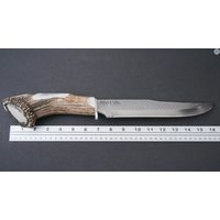 Silver Stag Big Bowie- Crown Handle