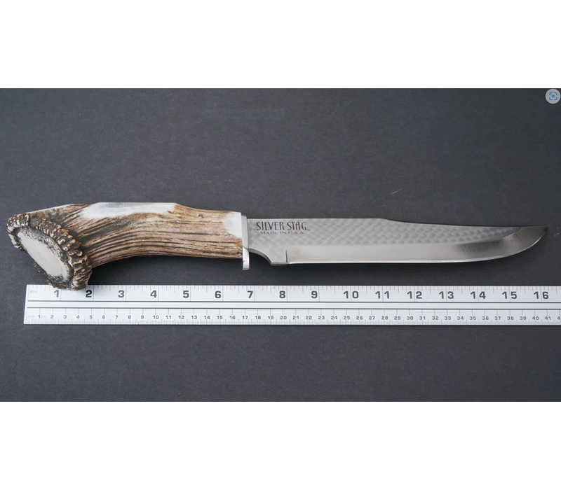 Silver Stag Big Bowie- Crown Handle