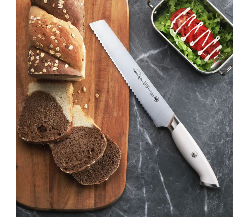 1025453--Cangshan, Thomas Keller Signature Collection 8" Bread Knife- White