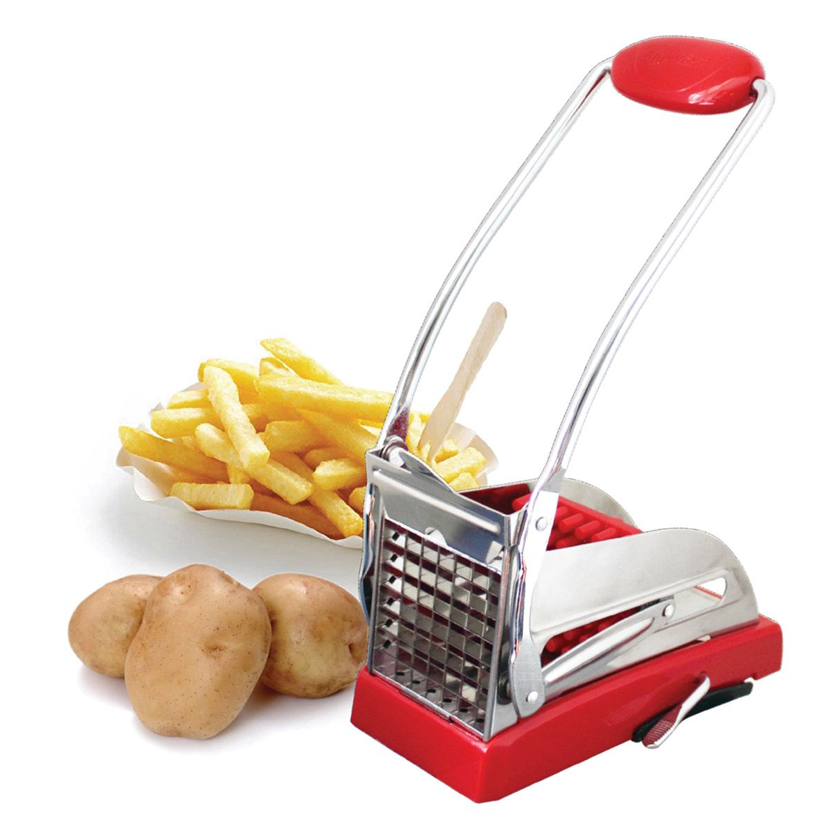 HIC French Fry Potato Cutter with Suction Base