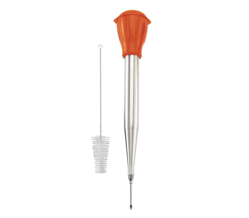 HIC, Kitchen Baster with Cleaning Brush and Needle, 2oz