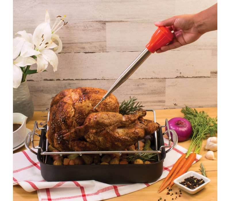 5902--HIC, Kitchen Baster with Cleaning Brush and Needle, 2oz