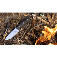 White River Knife & Tool Ursus 45- Natural Burlap Micarta, CPM S35VN Steel