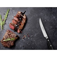Wusthof Classic Ikon 4 Piece Steak Knife Set- Black