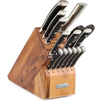 Wusthof Classic Ikon 15pc Block Set, Acacia