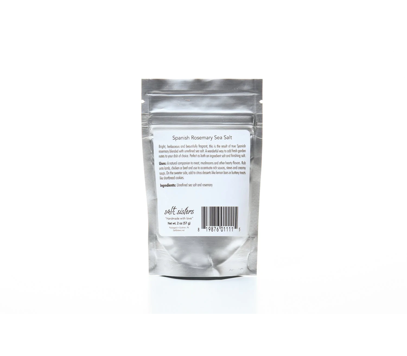 S.A.L.T. Sisters Rosemary Sea Salt 2oz