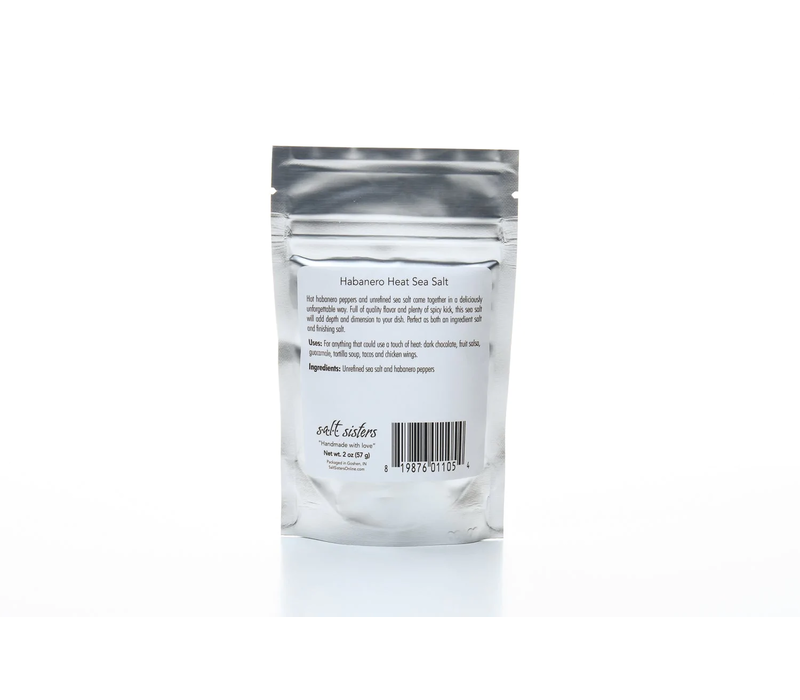 Habanero Heat Sea Salt 2 oz