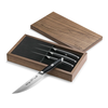 Cangshan Cangshan, Thomas Keller Signature Collection 4-Piece Fine Edge Steak Knife Set with Walnut Box- Black