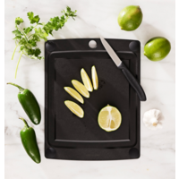 Epicurean All-In-One Cutting Board with Rubber Feet Slate 14.5" x 11.25"