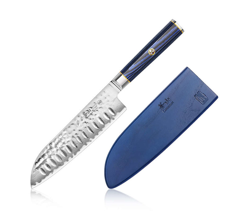 Cangshan Kita Series 7" Santoku Knife with Sheath