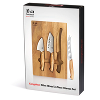 Cangshan, Cheese Set 3Pc Acacia Cheese Board