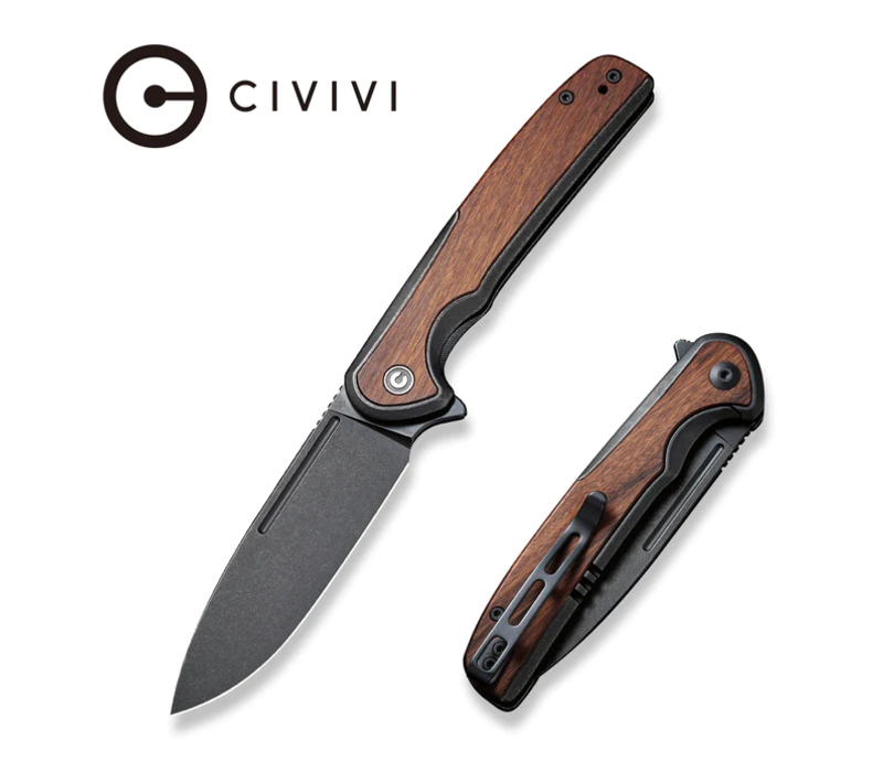 Civivi Voltaic Stainless Steel Handle With Wood Inlay