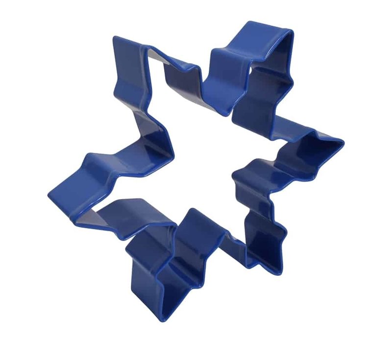 R&M Snowflake Cookie Cutter Narrow 5"- Navy