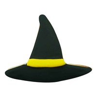 R&M Witch's Hat Cookie Cutter 4.5"- Black
