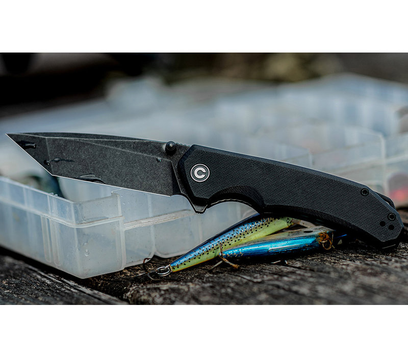 CIVIVI Brazen Flipper Black Tanto D2, G-10 Handle