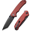 Civivi CIVIVI Brazen Flipper Burgundy G10 Handle, D2 Tanto Blade