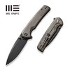 WE Knife Co. WE Knife Subjugator Flipper Knife- Bronze Titanium Handle, CPM 20CV Blade