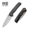 WE Knife Co. WE Knife Subjugator Flipper- Black Titanium Handle, CPM 20CV Blade